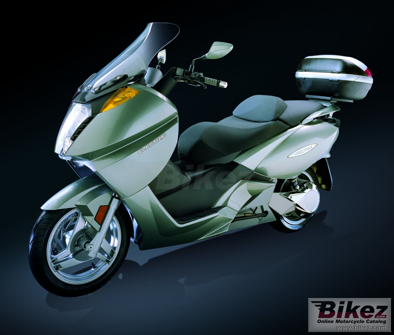 Big Vectrix electric maxi-scooter picture and wallpaper from Bikez.com